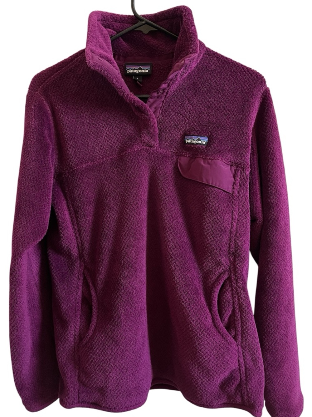 Patagonia Women's Re-Tool Snap-T Pullover Fleece Size Large